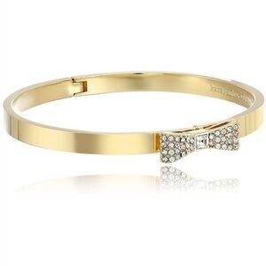 Kate Spade New York “Ready Set Bow” Gold Plated Bangle
